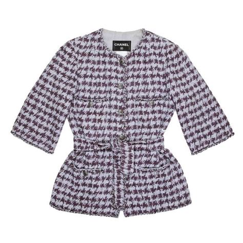 chanel purple jacket|chanel jackets for sale.